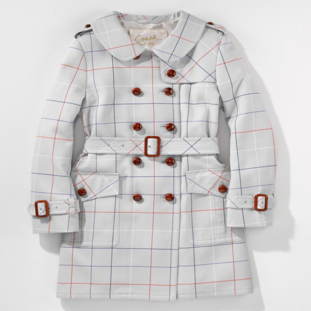 Great American Tattersall Trench $798.00