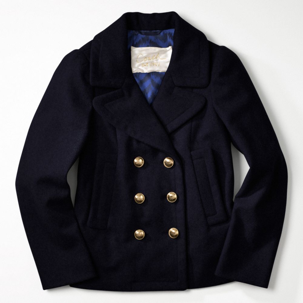 Wool Peacoat $698.00