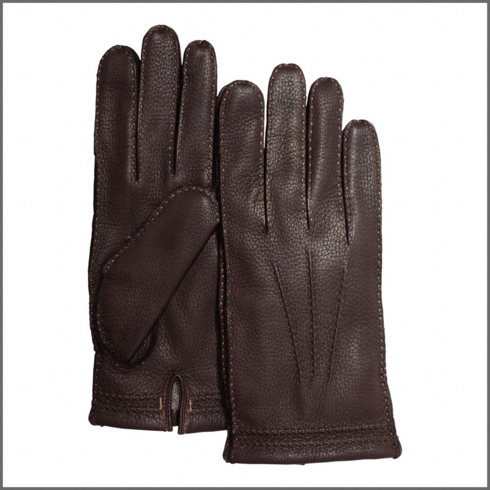 DEERSKIN CASHMERE LINED GLOVE $138.00