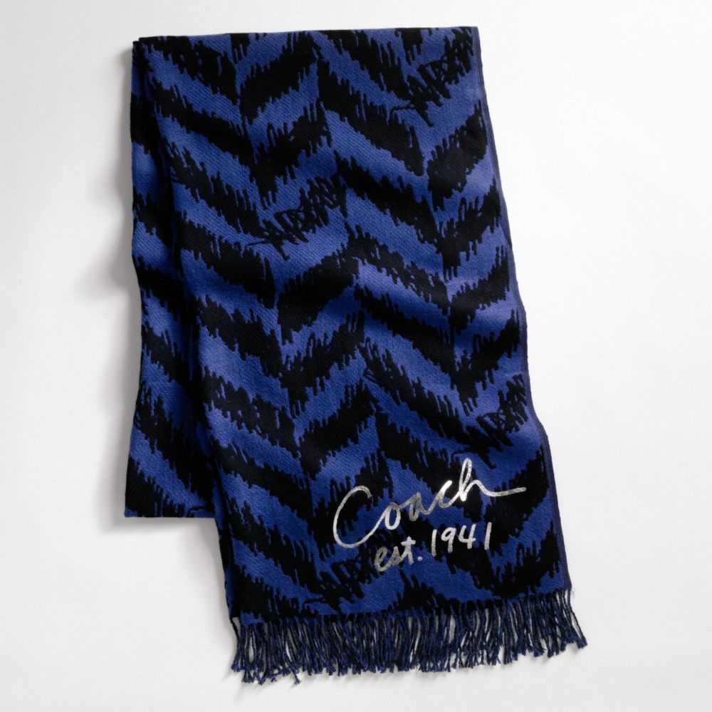 Scribble Herringbone Shawl $168.00