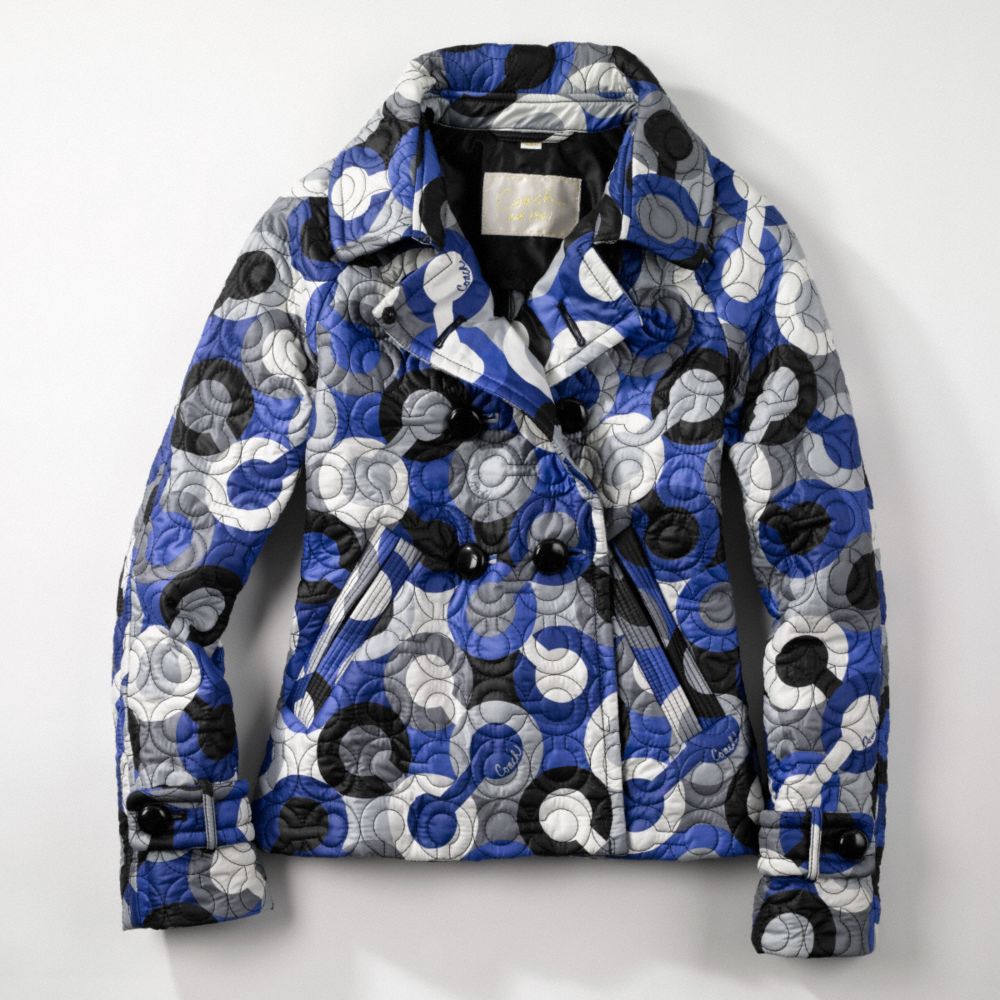 Op Art Printed Jacket $398.00
