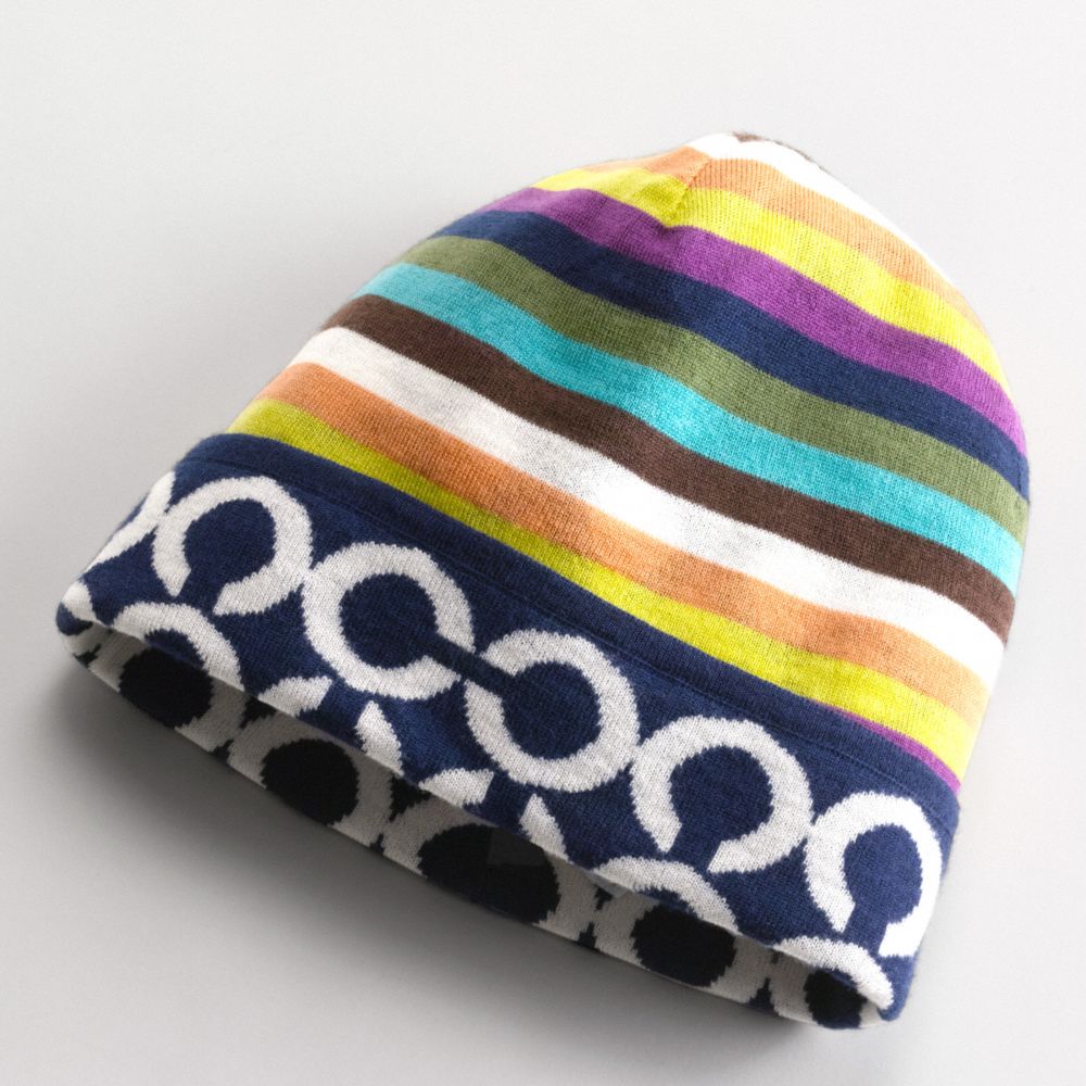 LEGACY STRIPE SKINNY C HAT $68.00