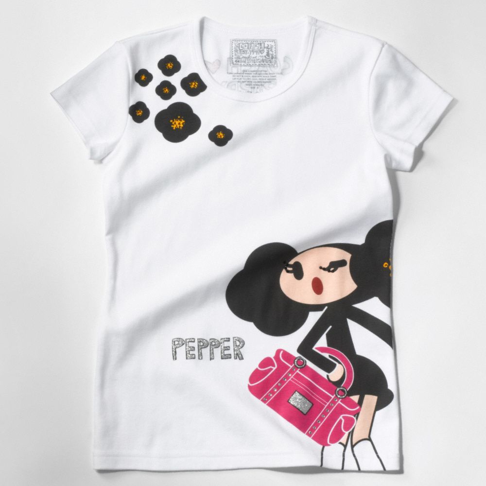 Coach Poppy Pepper Tee $58.00