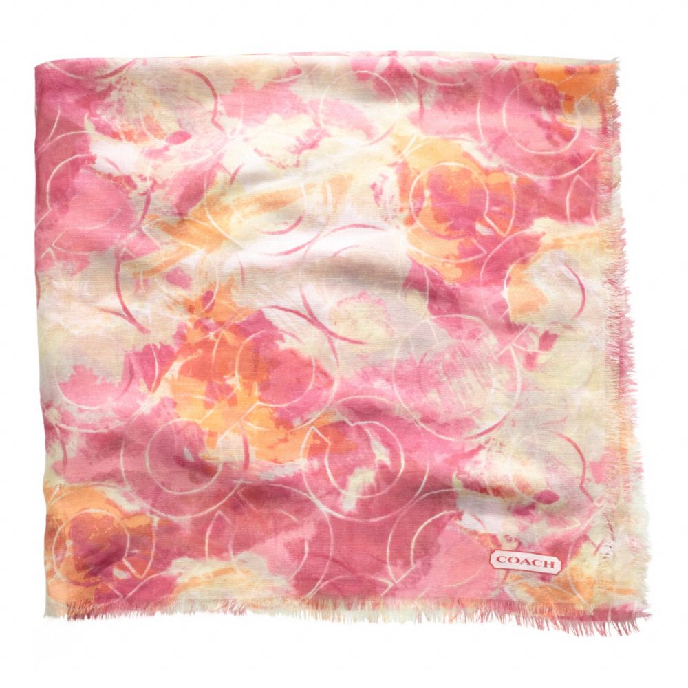 TIE DYE OP ART OVERSIZED SQUARE