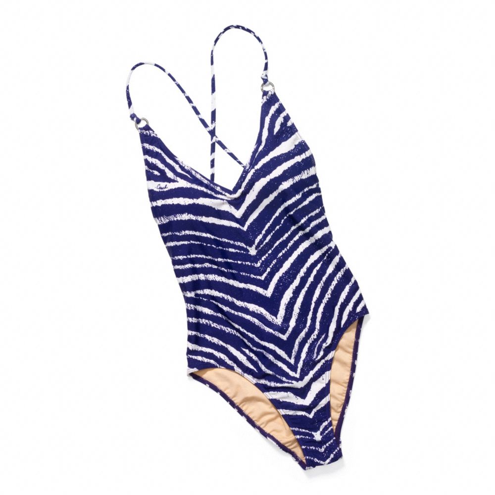 ZEBRA PRINT ONE PIECE