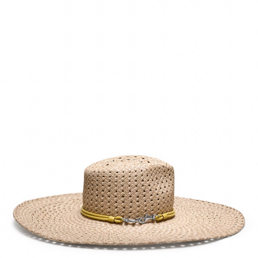 BRAIDED FLOPPY HAT