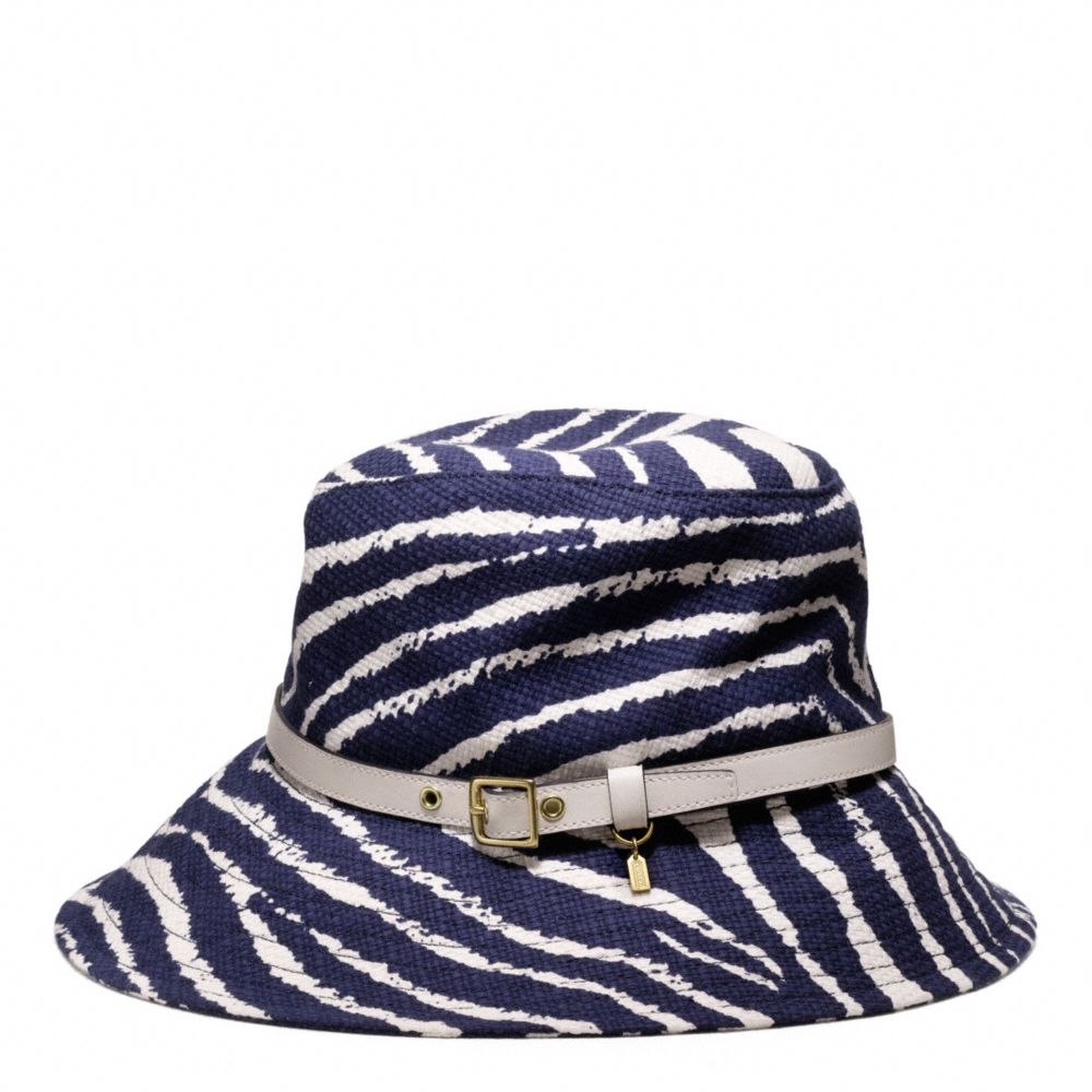ZEBRA PRINT BONNIE SUN HAT