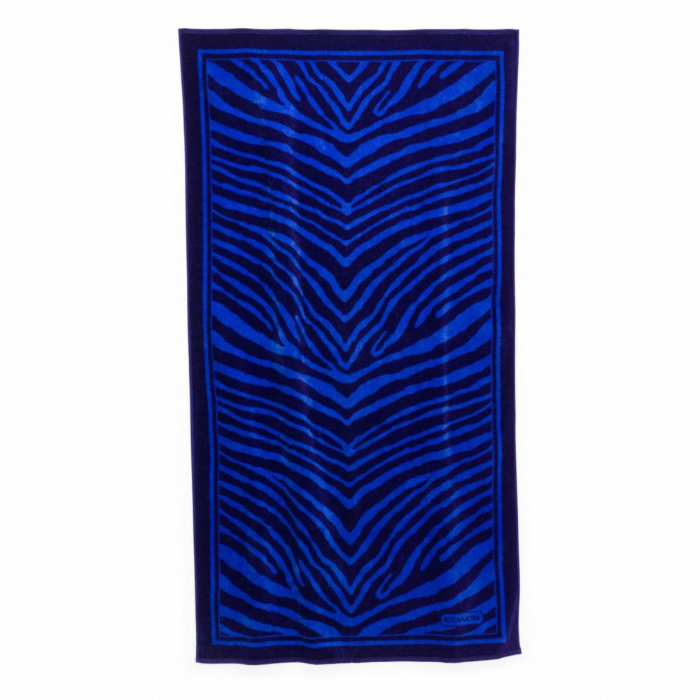 ZEBRA PRINT TOWEL