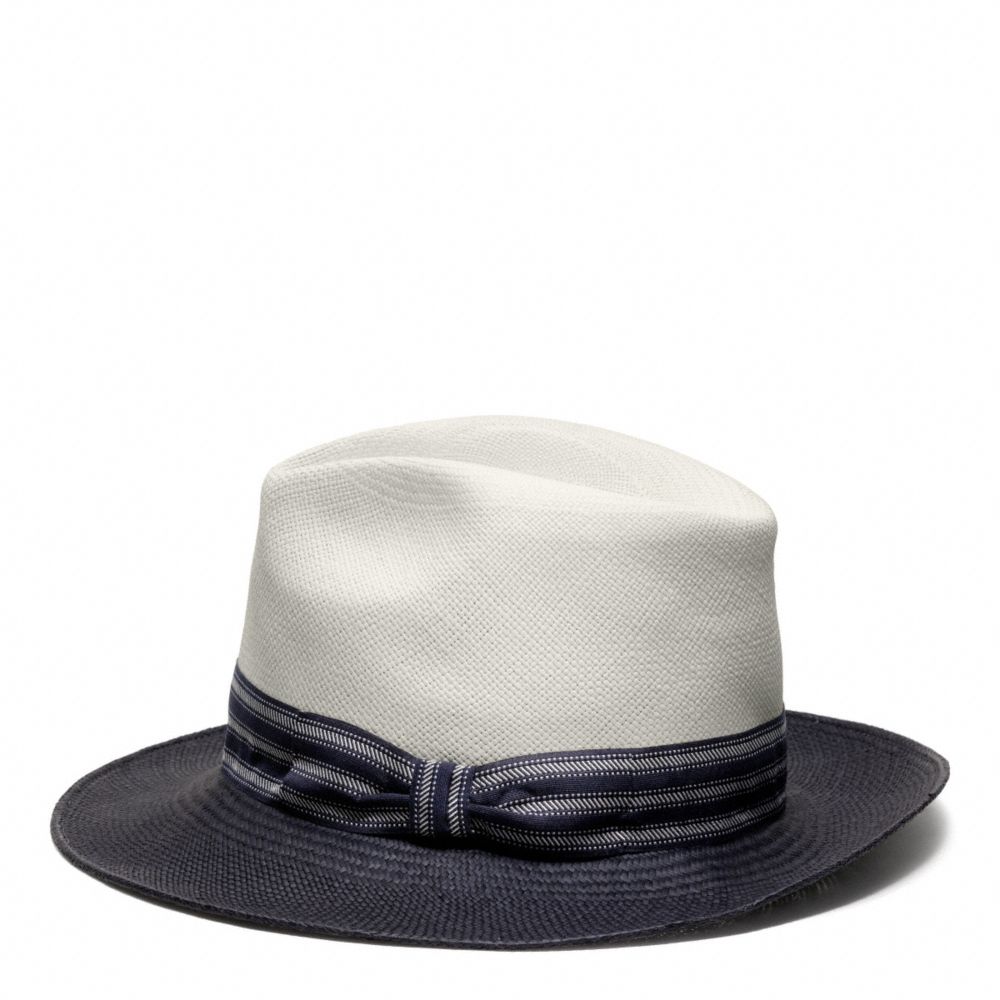 SAINT JAMES COLORBLOCK PANAMA HAT