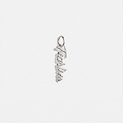 COACH COLLECTIBLE FEARLESS CHARM - SILVER - 88189