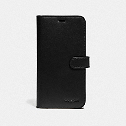 COACH Iphone X/Xs Folio - BLACK - 88744