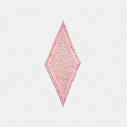 COACH Essential Tea Rose Silk Diamond Scarf - PINK - 89796