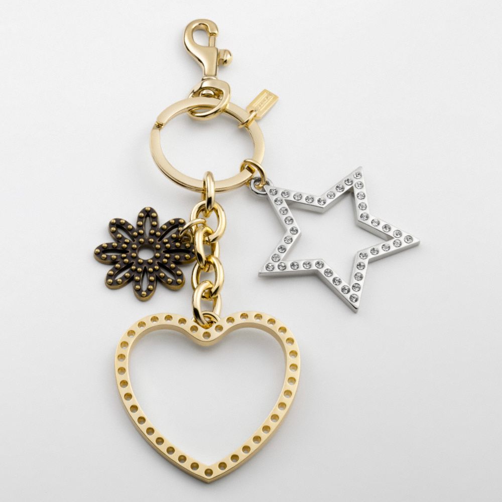 HEART, STAR, & FLOWER KEYFOB $98.00