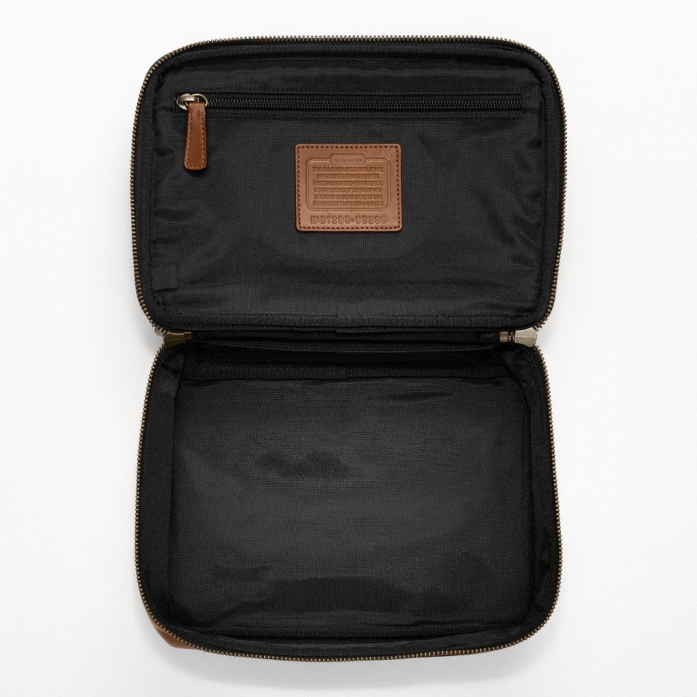 BLEECKER LEATHER TRAVEL KIT