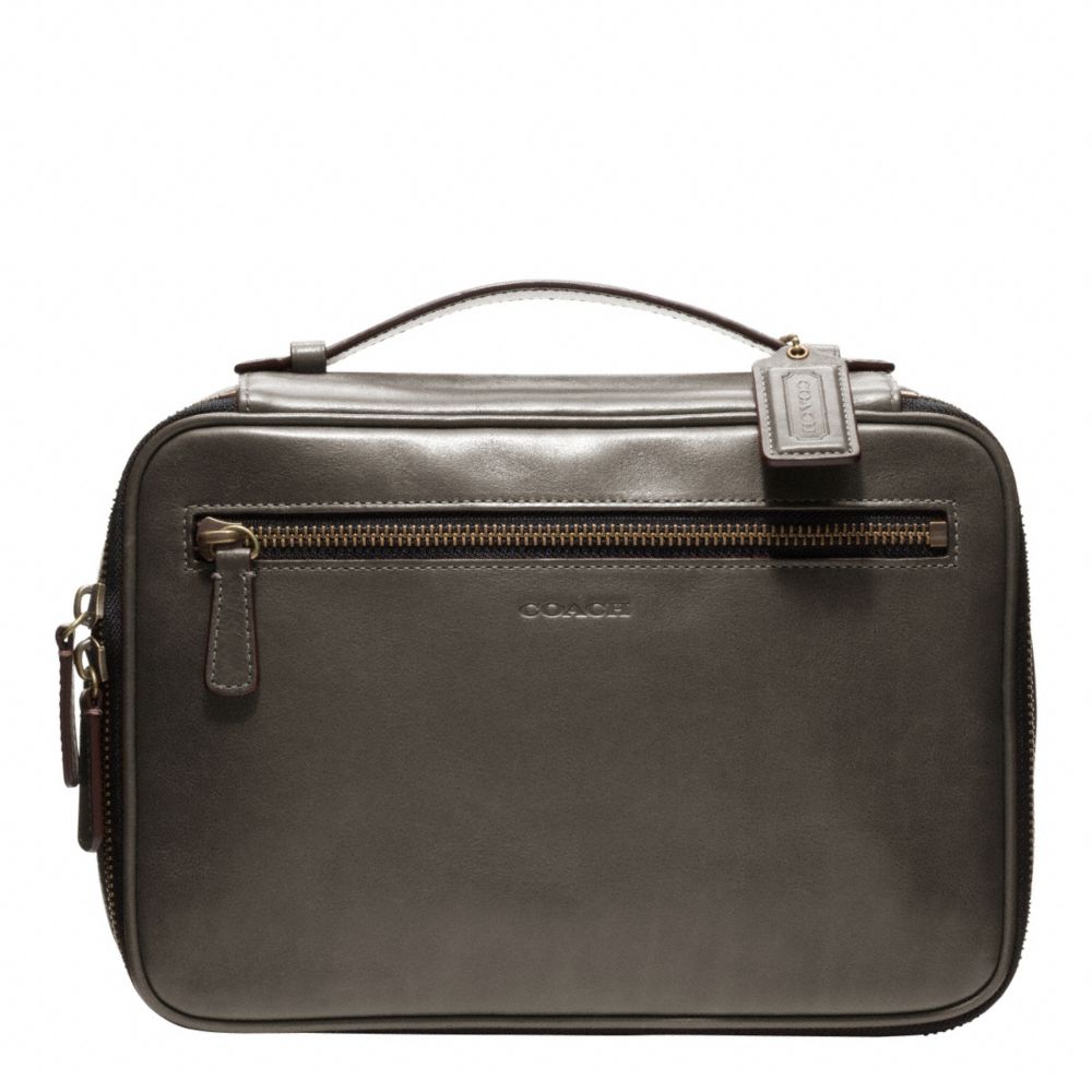 BLEECKER LEATHER TRAVEL KIT