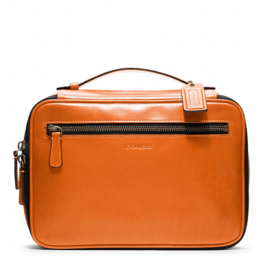 BLEECKER LEATHER TRAVEL KIT