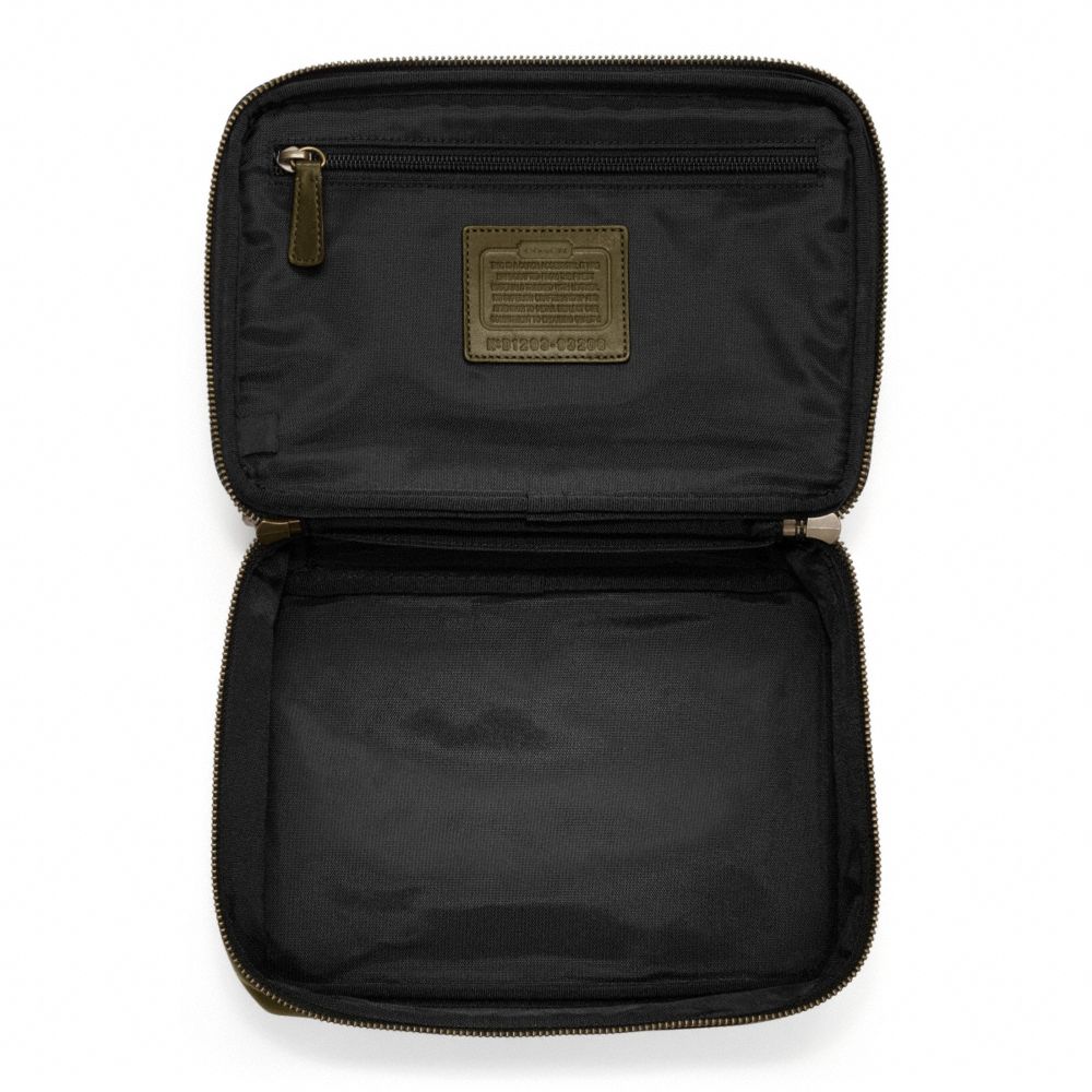 BLEECKER LEATHER TRAVEL KIT
