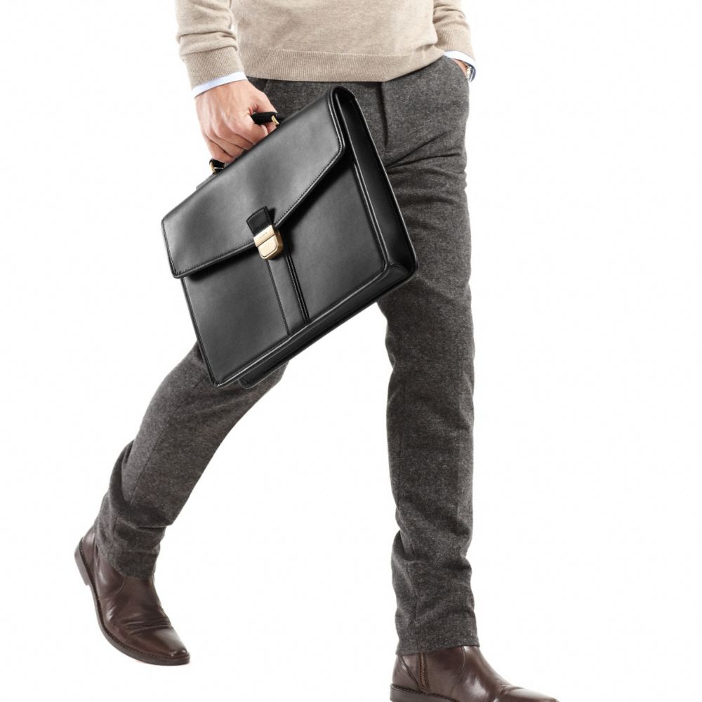CROSBY LUX LEATHER AMBASSADOR BRIEF