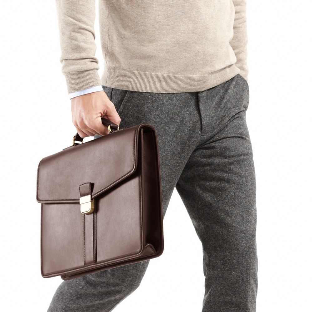 CROSBY LUX LEATHER AMBASSADOR BRIEF