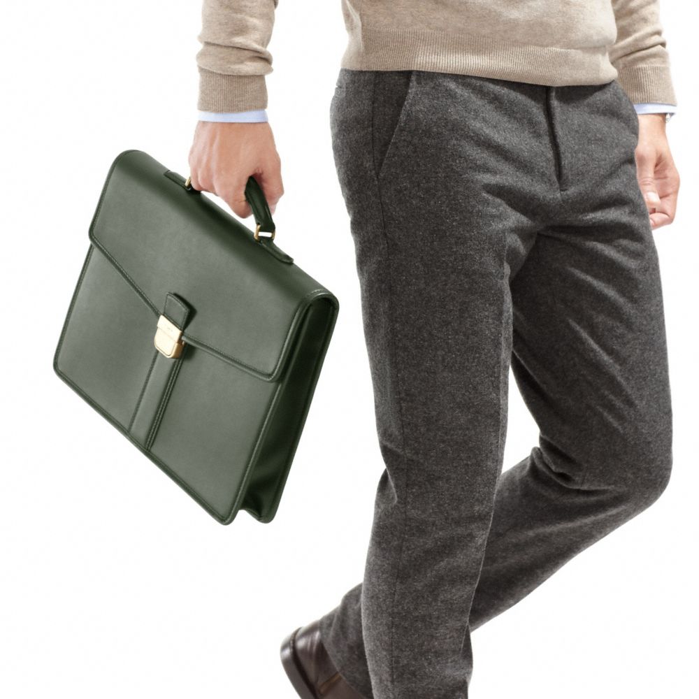 CROSBY LUX LEATHER AMBASSADOR BRIEF