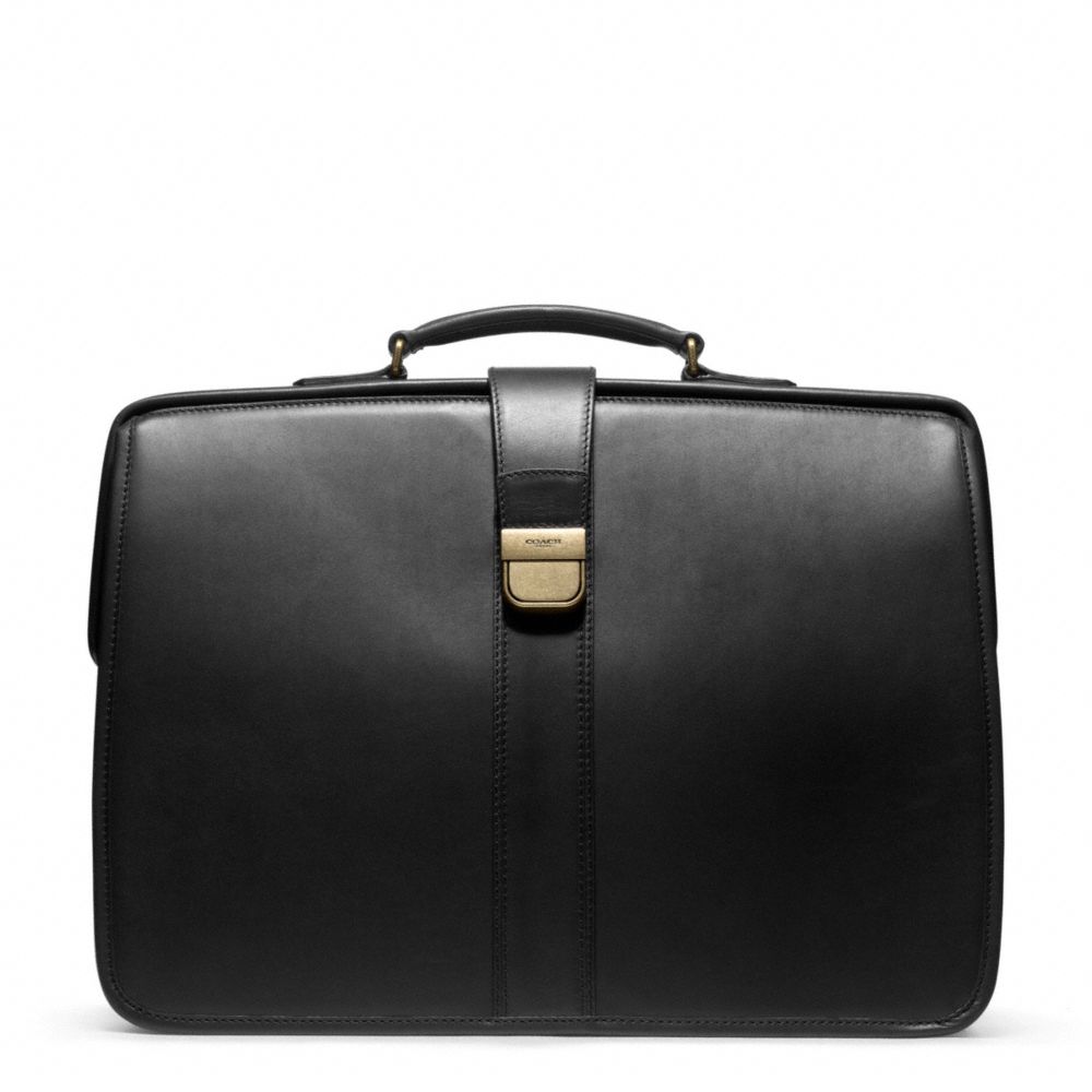 CROSBY LUX LEATHER DIPLOMAT BRIEF