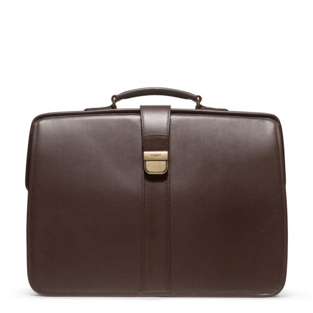 CROSBY LUX LEATHER DIPLOMAT BRIEF
