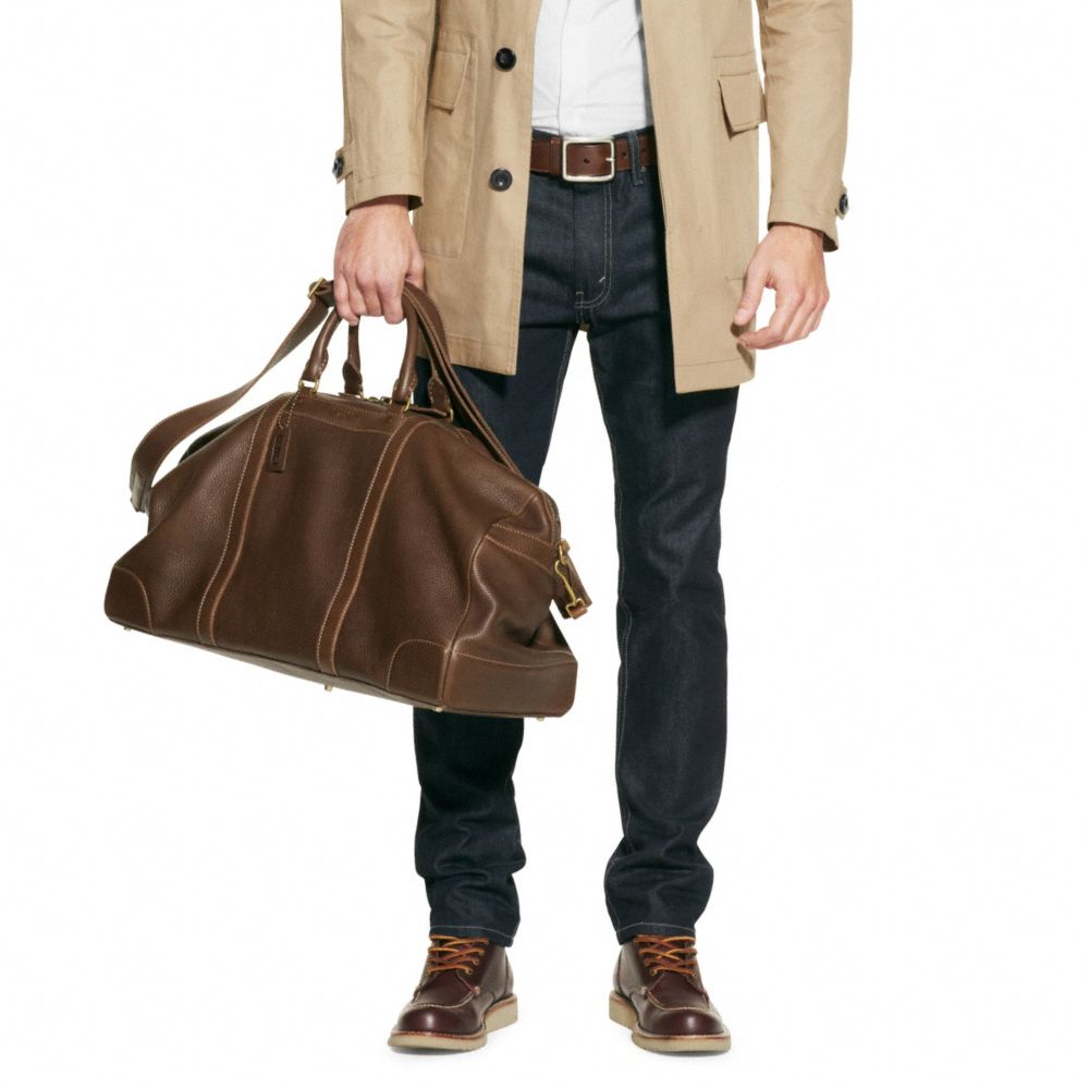 BLEECKER PEBBLED LEATHER CABIN BAG