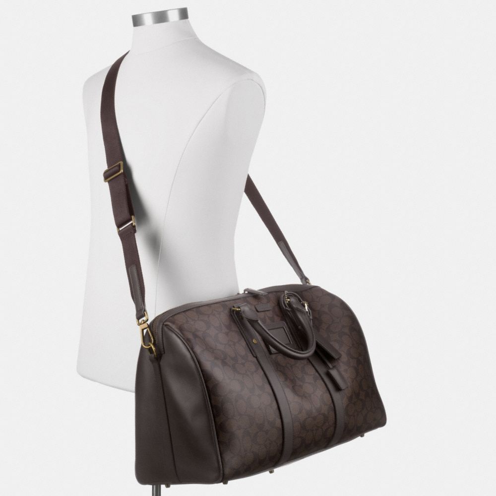 BLEECKER SIGNATURE MONOGRAM DUFFLE