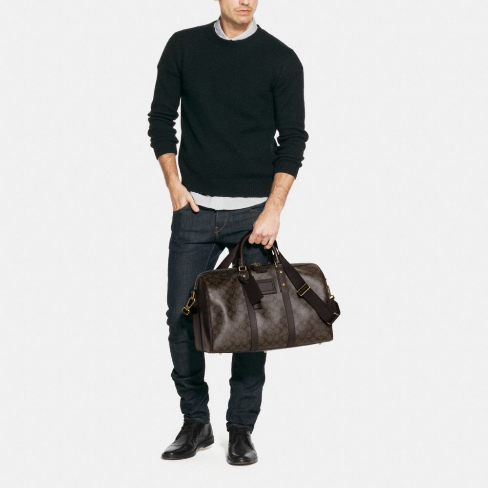 BLEECKER SIGNATURE MONOGRAM DUFFLE