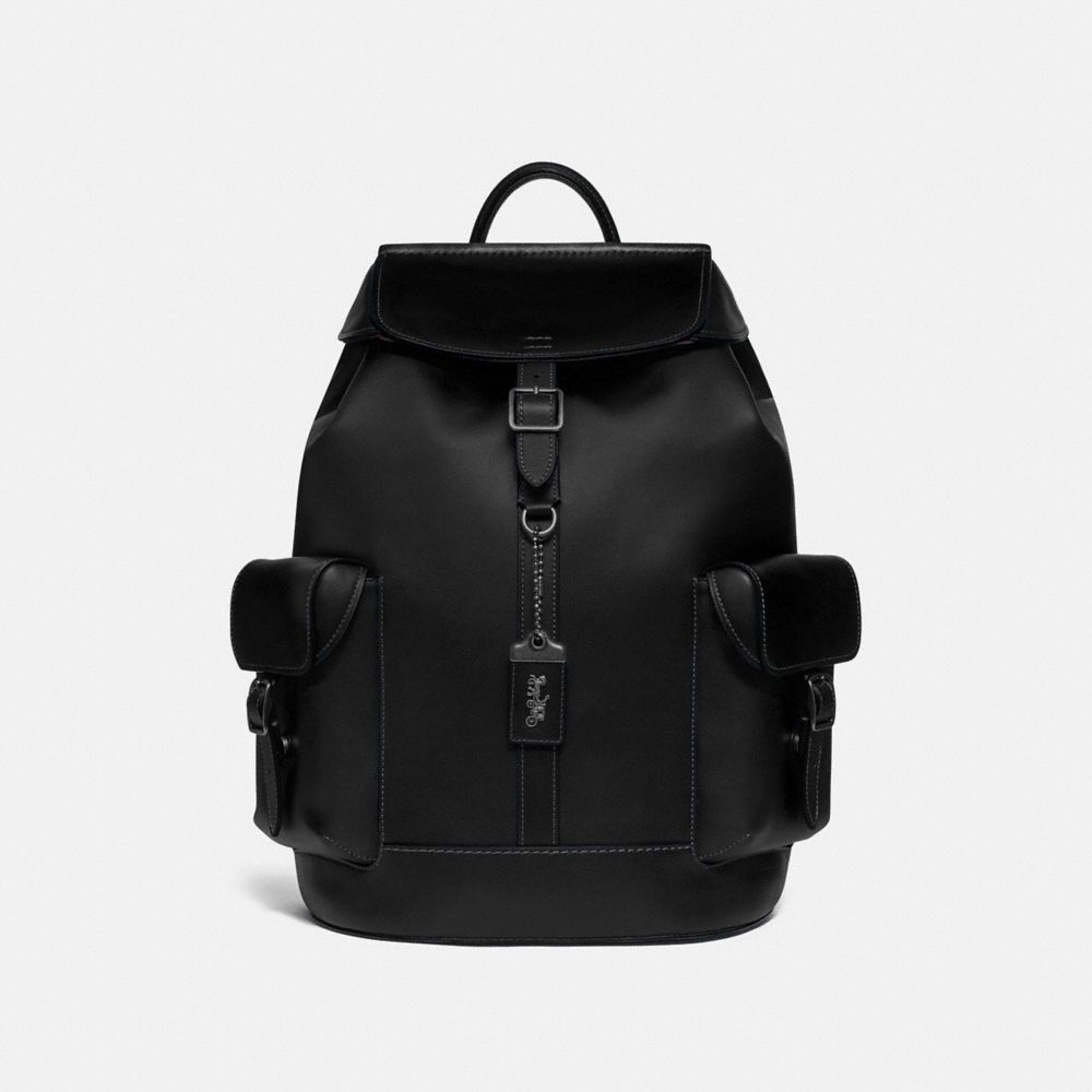 COACH Wells Backpack - BLACK COPPER/BLACK - 93820