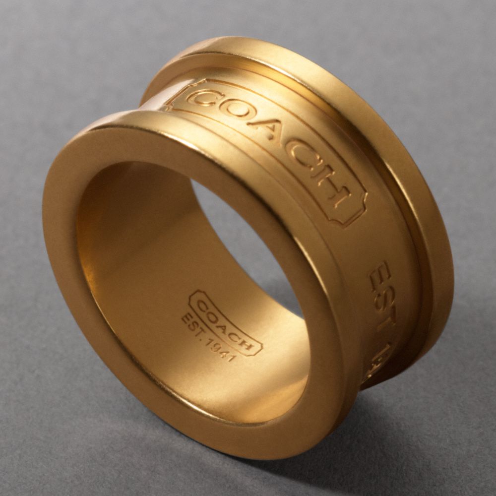 コーチ ロゴ リング &yen;10,000