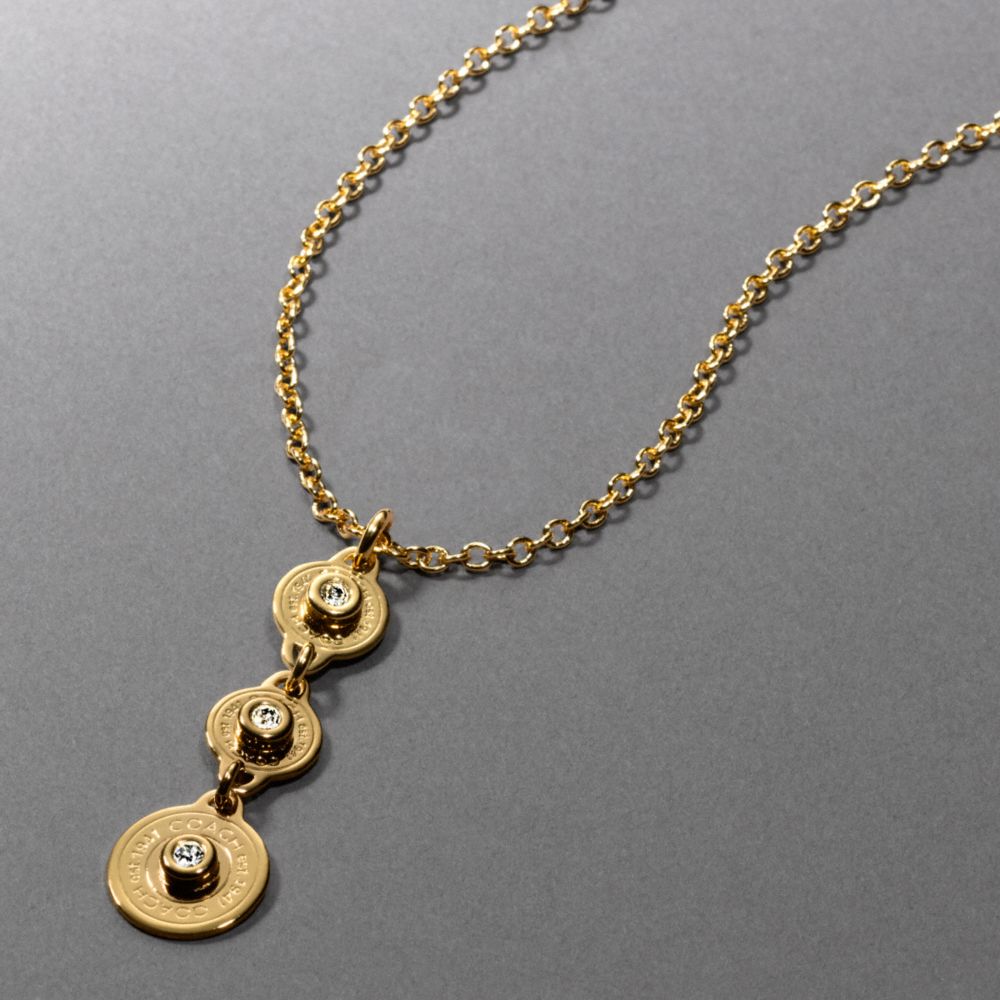 スナップ ドロップ ネックレス &yen;19,950