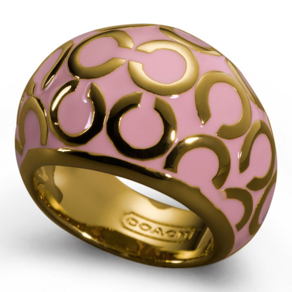 Op Art Domed Ring $78.00