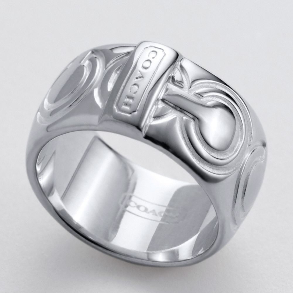 Op Art Band Ring $128.00