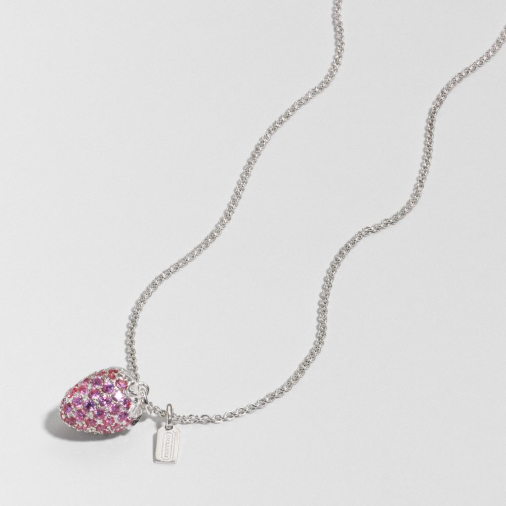 パヴェ ストロベリー ネックレス &yen;25,200