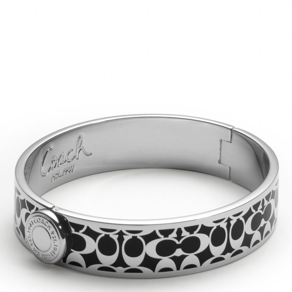 Hinged Signature Bangle $98.00