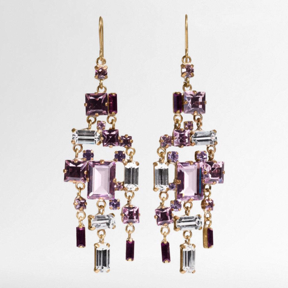 LARGE CHANDELIER EARRINGS $198.00