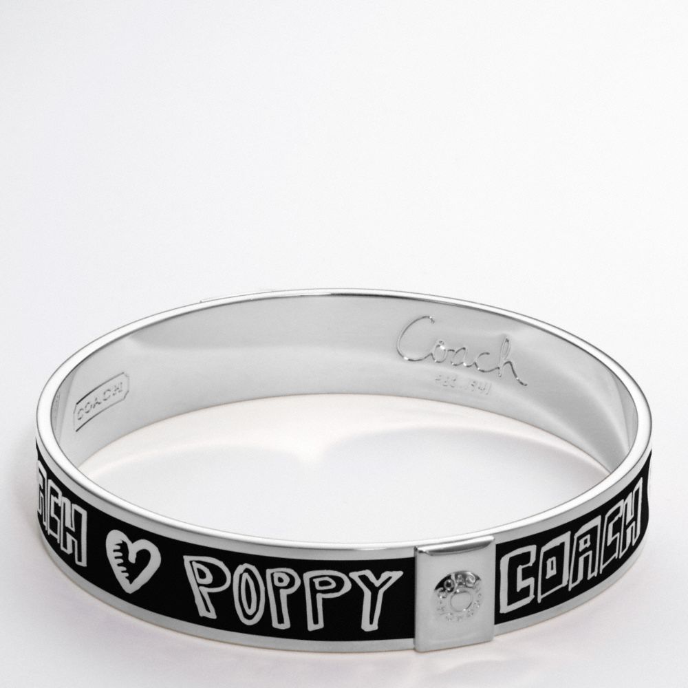 COACH LOVE POPPY BANGLE $78.00