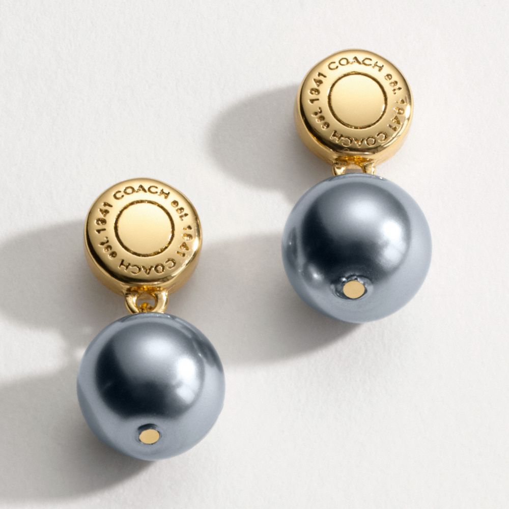 PEARL DROP EARRINGS $78.00