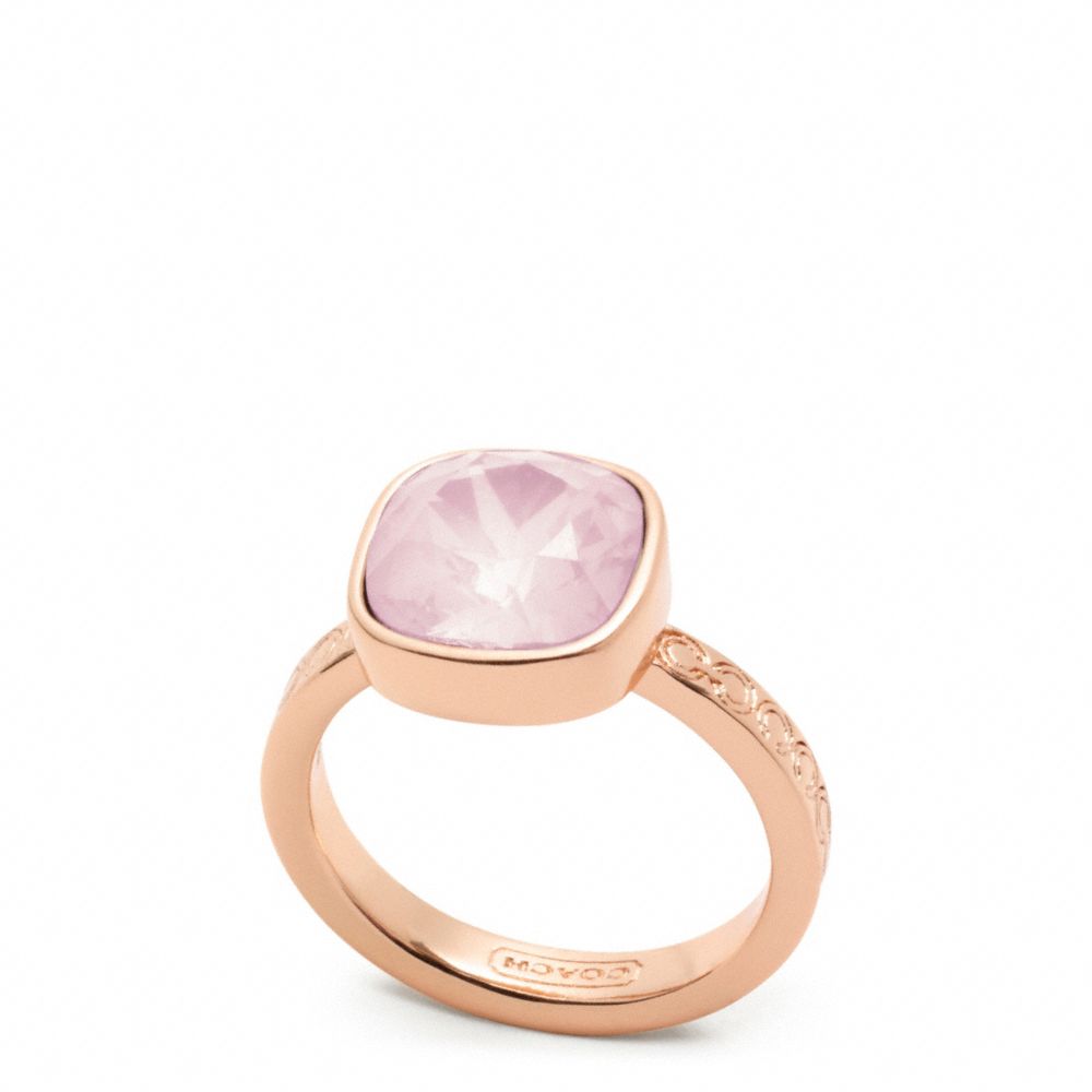 SQUARE STONE RING