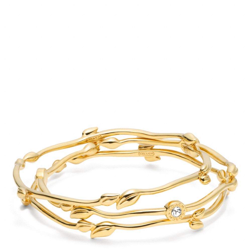 LEAF BRACELET SET
