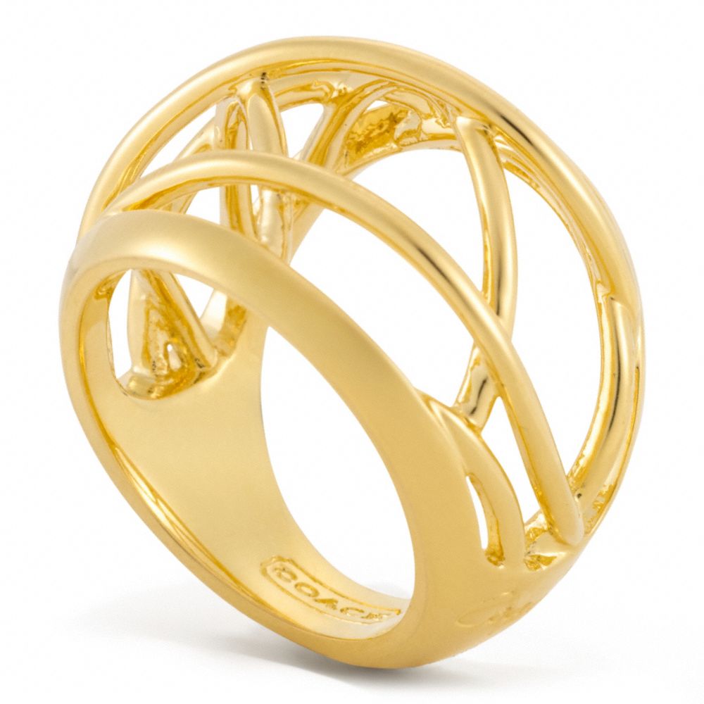 WIRE DOMED RING