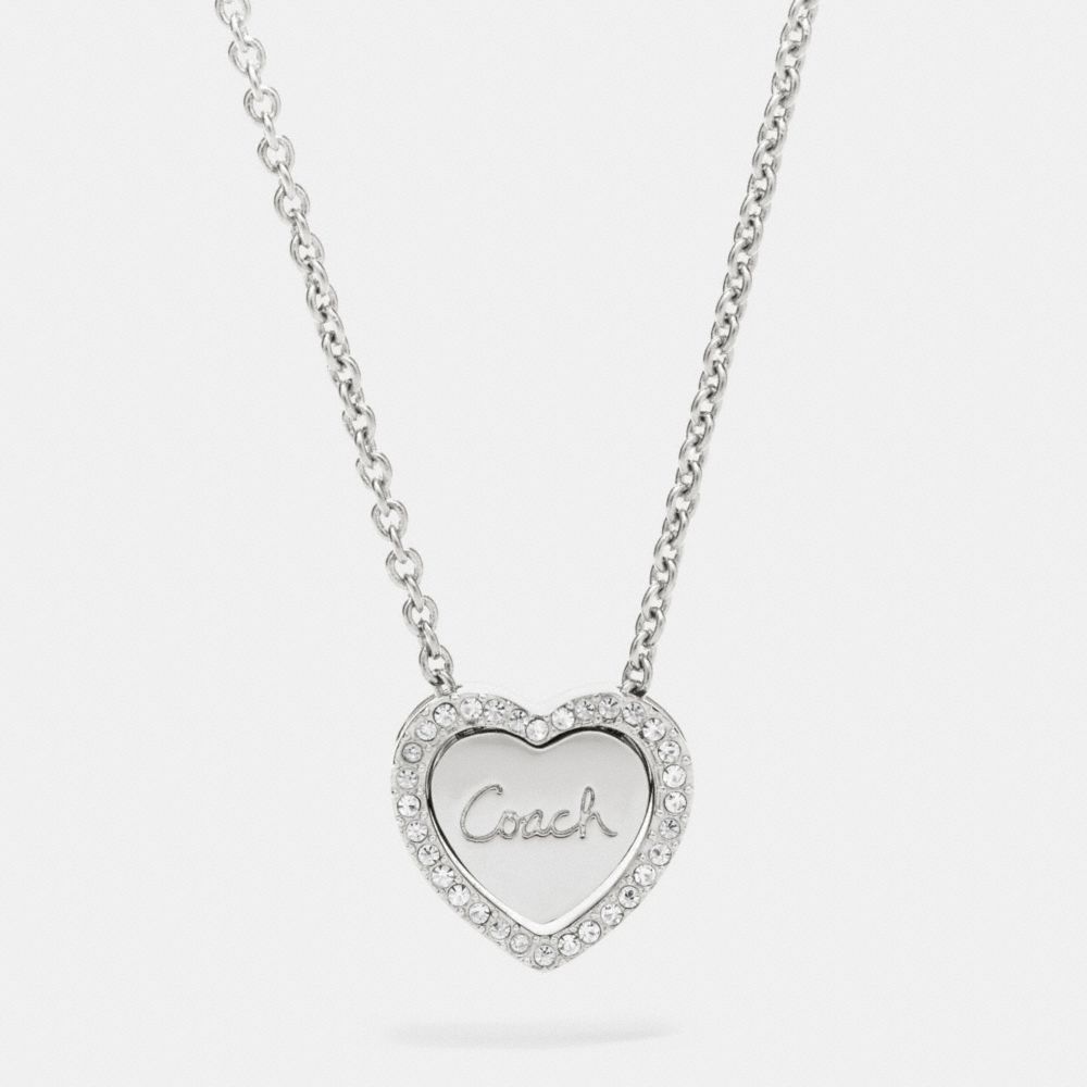 Sterling Convertible Heart Necklace