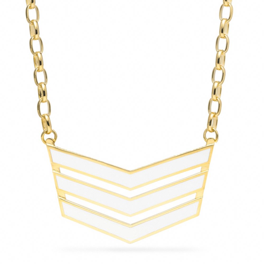 CHEVRON NECKLACE