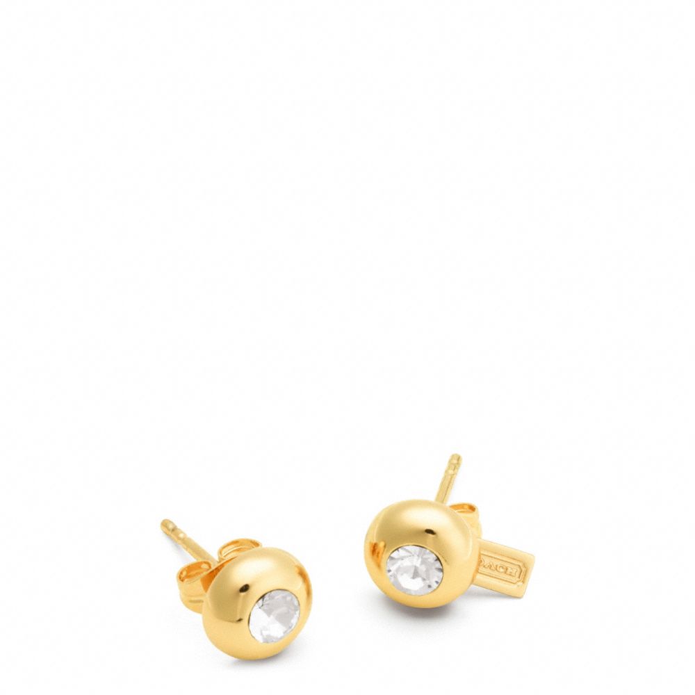 Pave Stud Earrings