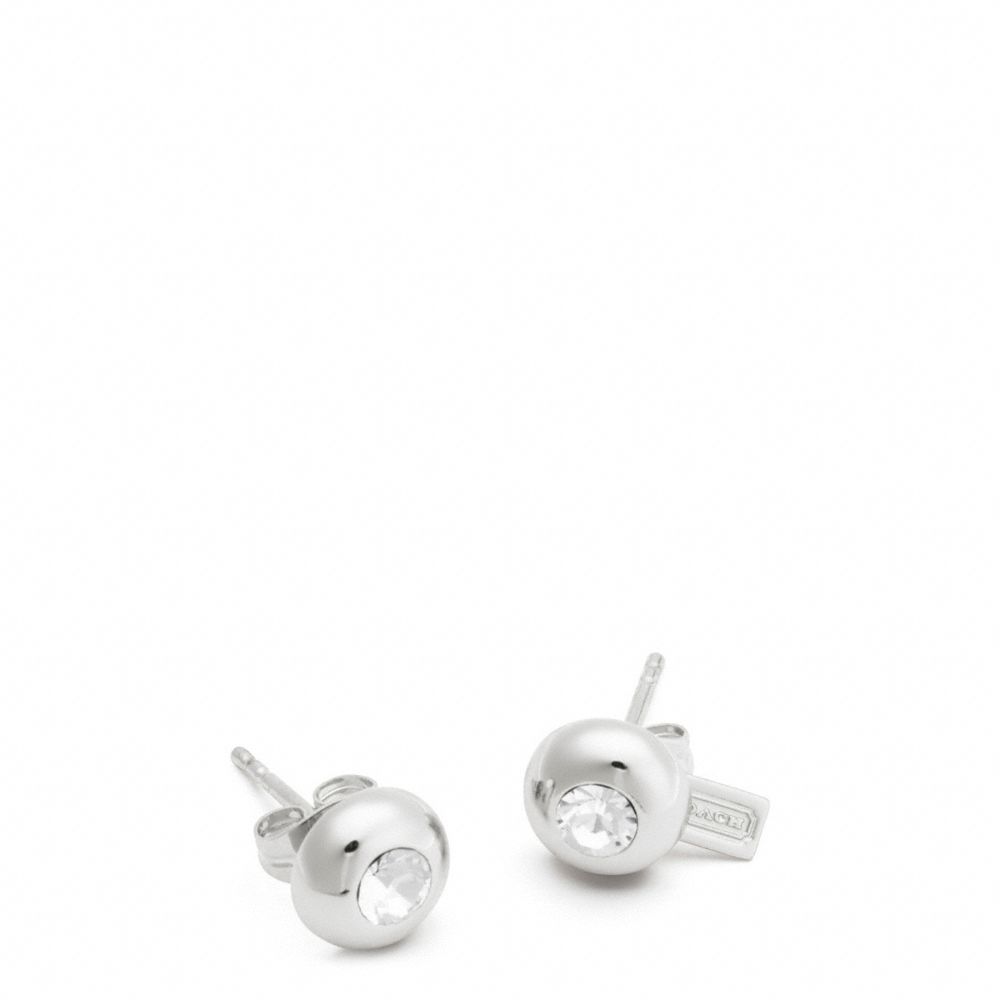 Pave Stud Earrings