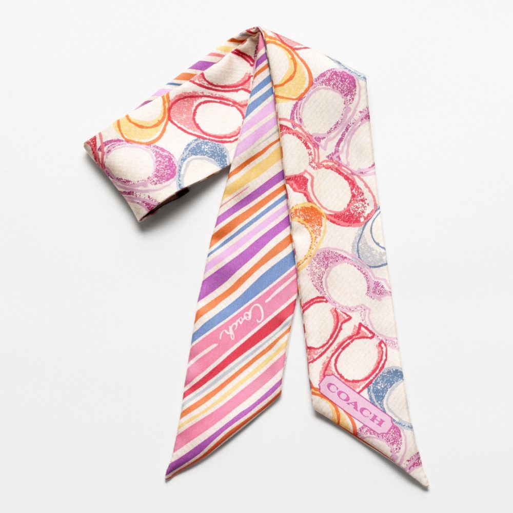 POPPY DREAM C SIGNATURE PONYTAIL SCARF