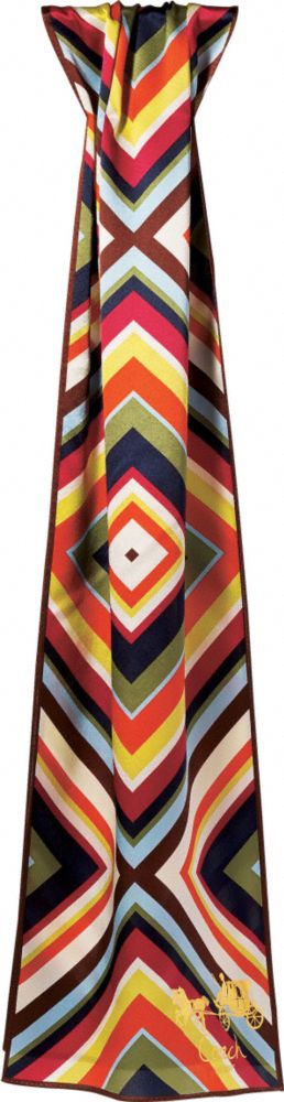 Coach Official Site - ABSTRACT OBLONG SCARF :  silk handbags totes official