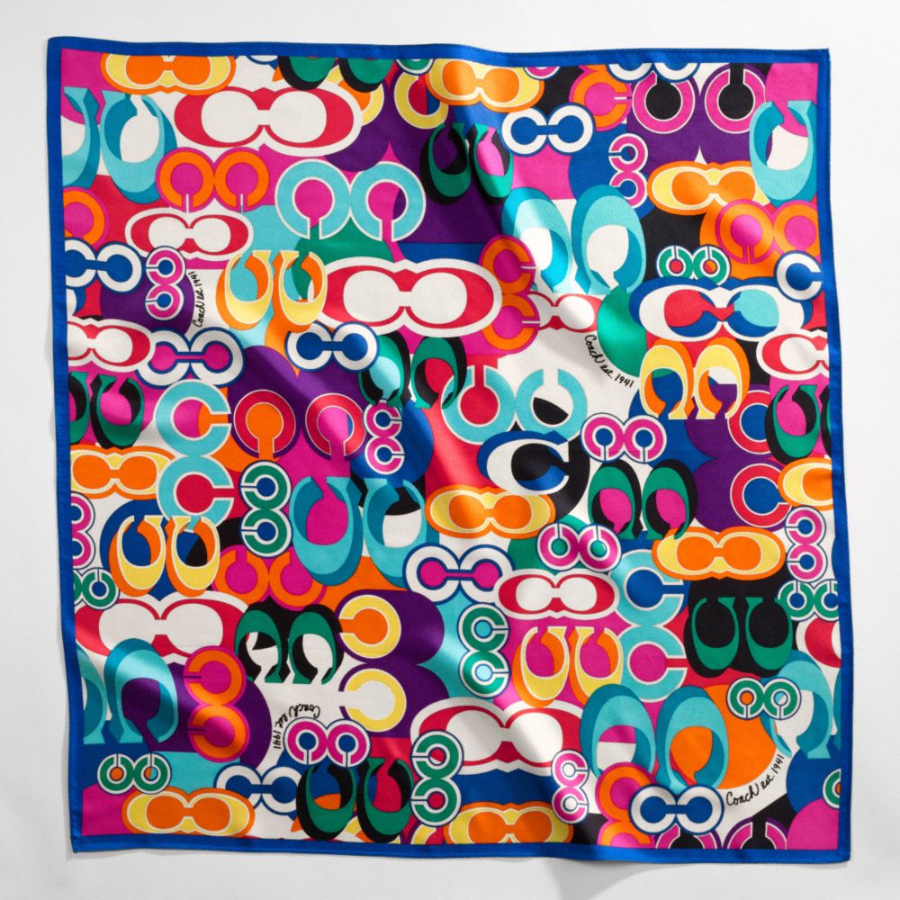 Multi Signature Scarf $78.00