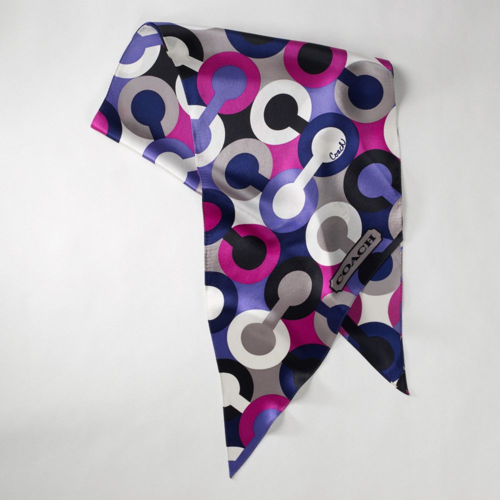 MULTI BIAS OBLONG SCARF $68.00